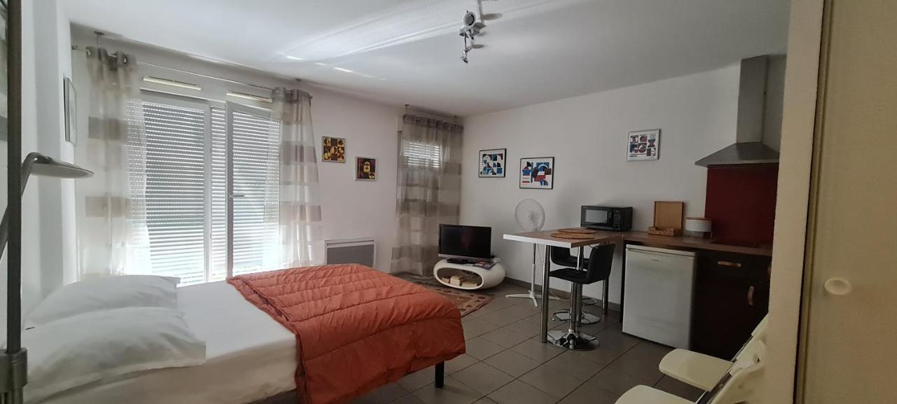 Beau Studio Tout Confort Au Calme Avec Parking . Apartment Villeurbanne Bagian luar foto
