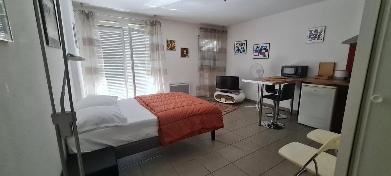Beau Studio Tout Confort Au Calme Avec Parking . Apartment Villeurbanne Bagian luar foto